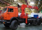 Тягач с краном манипулятором камаз 44108 с кму канглим г/п 7 т, вылет 19м.